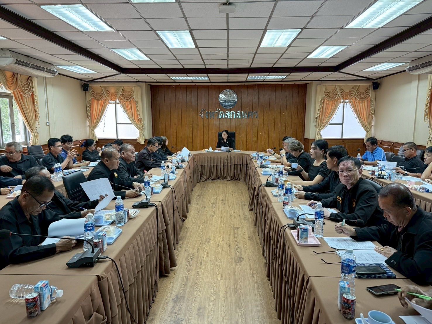พช.สว่างแดนดิน ร่วมประชุมเครือข่ายกองทุนแม่ของแผ่นดินจังหวัดสกลนคร ครั้งที่ 3/2568